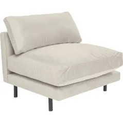 Kare Fotel DISCOVERY kremowe 100 x 52 x 101cm / 85932