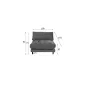 Kare Fotel DISCOVERY kremowe 100 x 52 x 101cm / 85932 Kare Fotel DISCOVERY kremowe 100 x 52 x 101cm / 85932