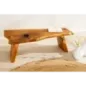 Invicta Ławka ROOT drewno tekowe naturalny brąz 100cm / 44706
