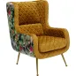 Kare Fotel NONNA JUNGLE kolorowy 75 x 102 x 89cm / 86136