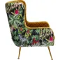 Kare Fotel NONNA JUNGLE kolorowy 75 x 102 x 89cm / 86136