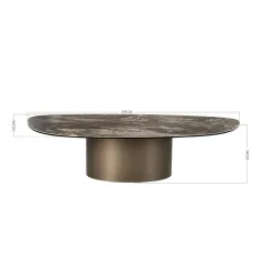 Kare Stolik kawowy PASO 150 x 38 x 86cm / 70310