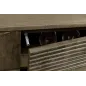 Invicta Szafka RTV ART DECO drewno szare mango 200cm / 46804