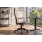 Invicta Krzesło biurowe LAZIO taupe 60 x 117-127 x 70cm / 48701