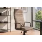 Invicta Krzesło biurowe LAZIO taupe 60 x 117-127 x 70cm / 48701