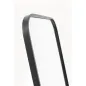 Kare Lustro ścienne STARLET czarne 50 x 160 x 5cm / 71534