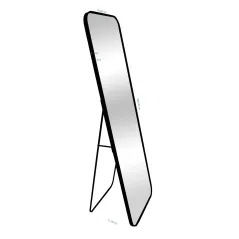 Kare Lustro ścienne STARLET czarne 50 x 160 x 5cm / 71534
