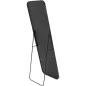 Kare Lustro ścienne STARLET czarne 50 x 160 x 5cm / 71534