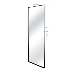 Kare Lustro ścienne STARLET czarne 60 x 180 x 5cm / 71000