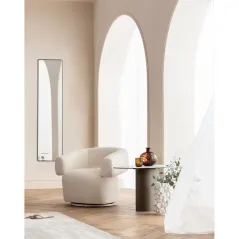 Kare Lustro ścienne STARLET czarne 30 x 130 x 5cm / 70994