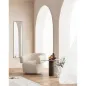 Kare Lustro ścienne STARLET czarne 30 x 130 x 5cm / 70994