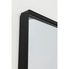 Kare Lustro ścienne STARLET czarne 30 x 130 x 5cm / 70994
