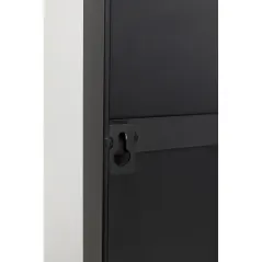 Kare Lustro ścienne STARLET czarne 30 x 130 x 5cm / 70994