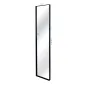 Kare Lustro ścienne STARLET czarne 30 x 130 x 5cm / 70994