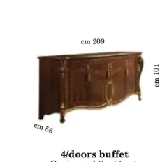 DONATELLO Włoski Stół rozkładany do jadalni 118 - 40 x 79 x 118cm / Arredoclassic