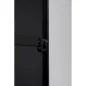 Kare Lustro ścienne STARLET czarne 70 x 200 x 5cm / 71005