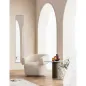 Kare Lustro ścienne STARLET czarne 30 x 180 x 5cm / 70997