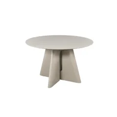 Invicta Stół do jadalni ORGANIKO beżowe 120 x 76 x 76cm / 48558