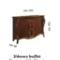 DONATELLO Włoska Komoda Bufet 2 drzwiowa 133 x 101 x 56cm / Arredoclassic DONATELLO Włoska Komoda Bufet 2 drzwiowa 133 x 101 x 56cm / Arredoclassic