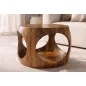 Invicta Stolik kawowy ORGANIC LOOP brązowy 60 x 38 x 38cm / 48822