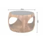 Invicta Stolik kawowy ORGANIC LOOP szklany 60 x 38 x 38cm / 48937