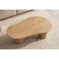 Invicta Stolik kawowy ORGANIKO brązowy 130 x 35 x 80cm / 48554