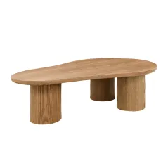 Invicta Stolik kawowy ORGANIKO brązowy 130 x 35 x 80cm / 48554