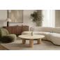 Invicta Stolik kawowy ORGANIKO ceramiczny brązowy 110 x 35 x 80cm / 48556