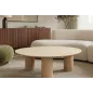 Invicta Stolik kawowy ORGANIKO ceramiczny brązowy 110 x 35 x 80cm / 48556