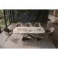 Invicta Stół INFINITY rozkładany ceramika patagonia white brown 180-220-260cm / 48792