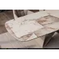 Invicta Stół INFINITY rozkładany ceramika patagonia white brown 180-220-260cm / 48792