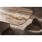 Invicta Stół INFINITY rozkładany hiszpański onyx rust brown 180-220-260cm / 49073