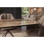 Invicta Stół INFINITY rozkładany hiszpański onyx rust brown 180-220-260cm / 49073