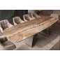Invicta Stół INFINITY rozkładany hiszpański onyx rust brown 180-220-260cm / 49073