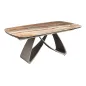 Invicta Stół INFINITY rozkładany hiszpański onyx rust brown 180-220-260cm / 49073