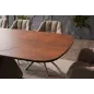 Invicta Stół INFINITY rozkładany hiszpańska ceramika rust brown 180-220-260cm / 49074