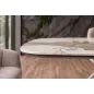 Invicta Stół INFINITY rozkładany ceramika pandora white brown 180-220-260cm / 49194