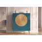 Invicta Komoda AURUM turkusowa 100 x 120 x 38cm / 49594
