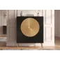 Invicta Komoda AURUM czarna 100 x 120 x 38cm / 49592