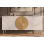 Invicta Komoda AURUM Biała 177 x 76 x 38cm / 49520