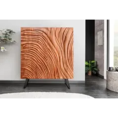 Invicta FLUID Komoda akacja brązowa 3D 100 x 120 x 38cm / 45595