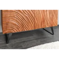 Invicta FLUID Komoda akacja brązowa 3D 100 x 120 x 38cm / 45595