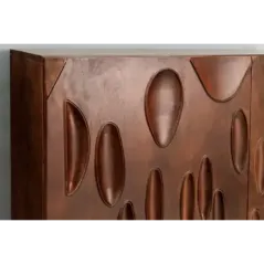 Invicta DUNE Komoda akacja orzechowy brąz 3D 100 x 120 x 38cm / 45598