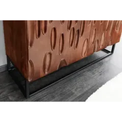 Invicta DUNE Komoda akacja orzechowy brąz 3D 100 x 120 x 38cm / 45598