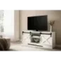 Wohnling Szafka RTV wiejski styl biała 150 x 60 x 40cm / WL6.879 Wohnling Szafka RTV wiejski styl biała 150 x 60 x 40cm / WL6.879