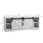 Wohnling Szafka RTV wiejski styl biała 150 x 60 x 40cm / WL6.879 Wohnling Szafka RTV wiejski styl biała 150 x 60 x 40cm / WL6.879