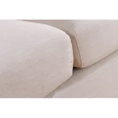Invicta Sofa HEAVEN 3 osobowa lniana naturalna 210 x 105 x 88cm / 44448