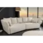 Invicta ROYAL Sofa 4 osobowa szampański beż bouclé 295 x 86 x 145cm / 44336