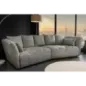 Invicta ROYAL Sofa 4 osobowa szary bouclé 295 x 86 x 145cm / 44542
