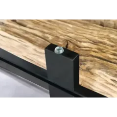 Invicta Stół do jadalni BARRACUDA teak ze szklanym blatem 220cm  / 43342